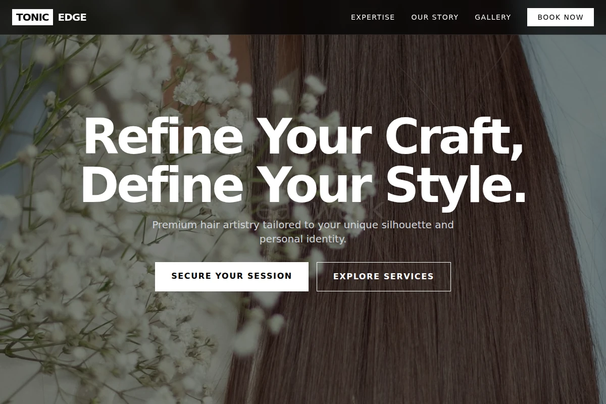 Tonic Hair Styling